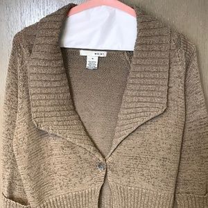 WD-NY Short Sleeve Cardigan